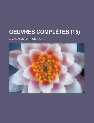 Book cover for Oeuvres Completes (15 )