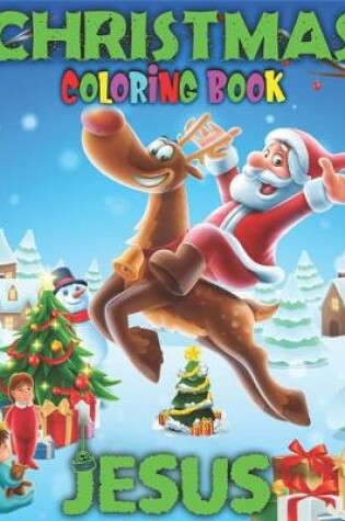 Cover of Christmas Coloring Book Jesus