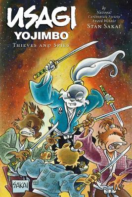 Book cover for Usagi Yojimbo Volume 30: Thieves & Spies