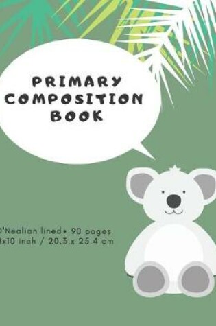 Cover of Primary Composition Book