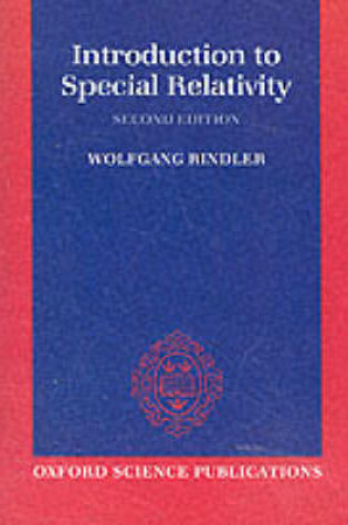 Cover of Introduction to Special Relativity