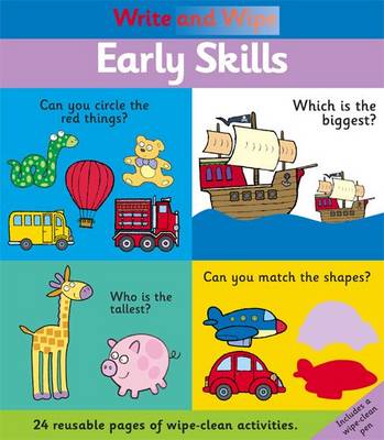 Book cover for Write and Wipe: Early Skills