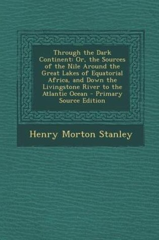 Cover of Through the Dark Continent