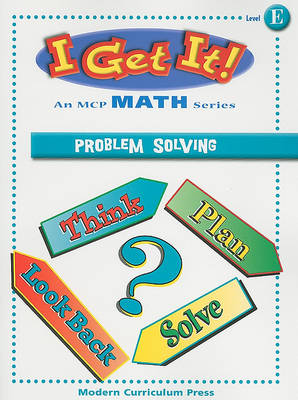 Book cover for I Get It! Problem Solving, Level E