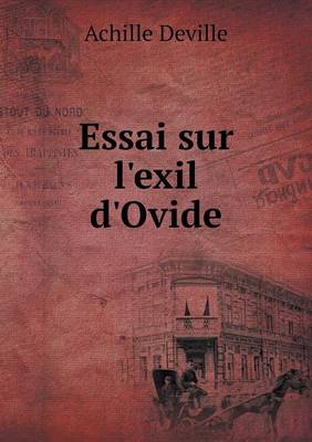 Book cover for Essai sur l'exil d'Ovide