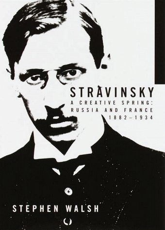 Book cover for Stravinsky: a Creative Spring