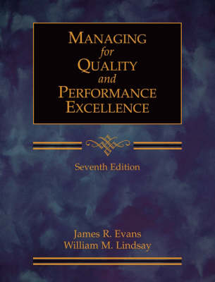 Book cover for Managing for Quality and Performance Excellence