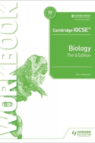 Cover of Cambridge IGCSE (TM) Biology Workbook 3rd Edition