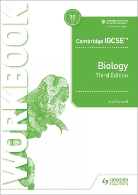 Book cover for Cambridge IGCSE (TM) Biology Workbook 3rd Edition