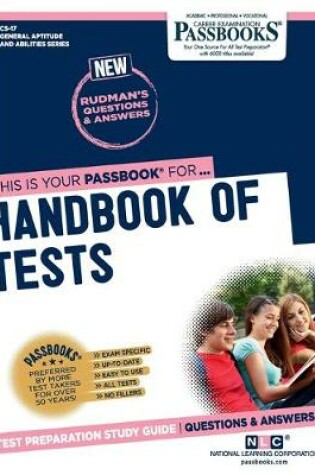 Cover of Handbook of Tests (Cs-17)