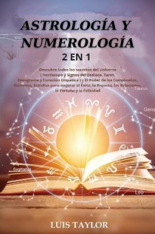 Cover of Astrologia Y Numerologia 2 in 1