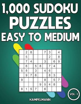 Cover of 1,000 Sudoku Puzzles Easy to Medium