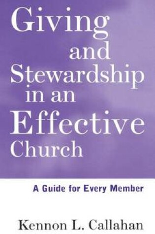 Cover of Giving and Stewardship in an Effective Church
