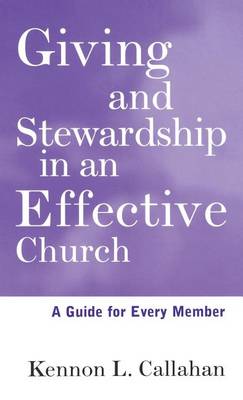 Book cover for Giving and Stewardship in an Effective Church