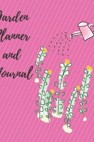 Cover of Garden Planner and Journal in Pink