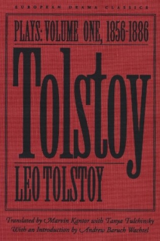 Cover of Tolstoy v. 1; 1856-86