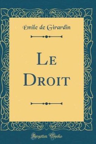 Cover of Le Droit (Classic Reprint)