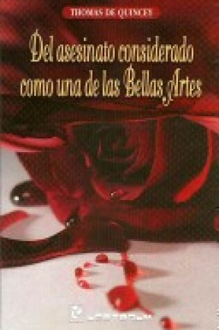 Cover of Del Asesinato Como una Forma de las Bellas Artes