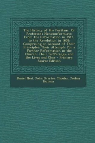 Cover of The History of the Puritans, or Protestant Noncomformists