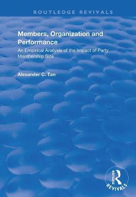 Cover of Members, Organizations and Performance