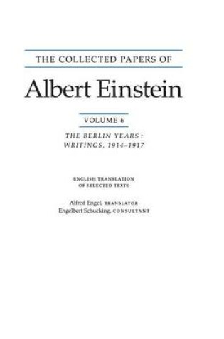 Cover of The Collected Papers of Albert Einstein, Volume 6 (English)