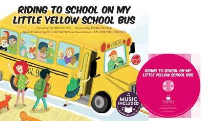 Book cover for Tangled Tunes on the Move Riding to School in My Little Yellow School Bus