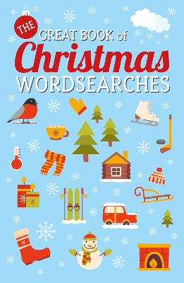 Book cover for The Great Book of Christmas Wordsearches