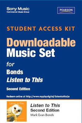 Book cover for Sony Music Download Access Card