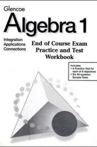 Cover of Algebra 1 End-of-Course Exam Practice & Test Workbook