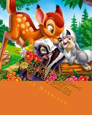 Book cover for Cartoon Picture Book Featuring Disney Classic "Bambi