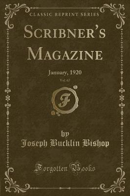 Book cover for Scribner's Magazine, Vol. 67