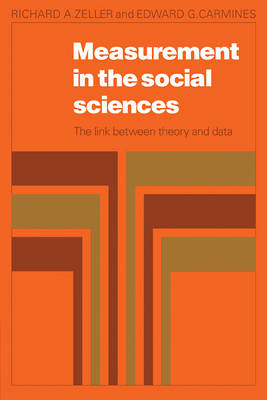 Book cover for Measurement in the Social Sciences