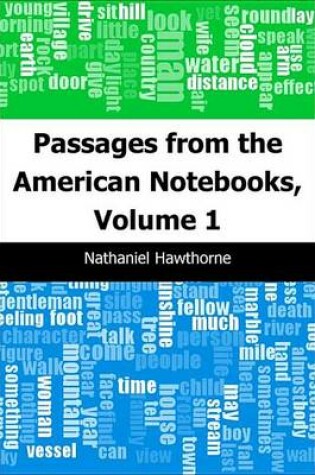 Cover of Passages from the American Notebooks, Volume 1