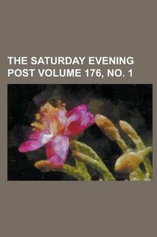 Cover of The Saturday Evening Post Volume 176, No. 1