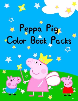 Book cover for Peppa Pig Color Book Packs