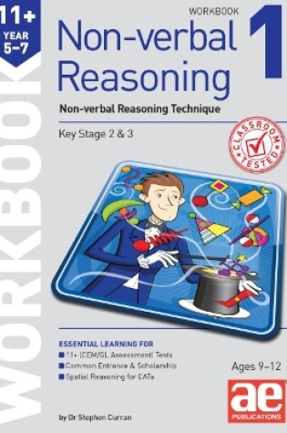 Cover of 11+ Non-verbal Reasoning Year 5-7 Workbook 1