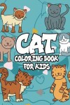 Book cover for cat Coloring Book for kids