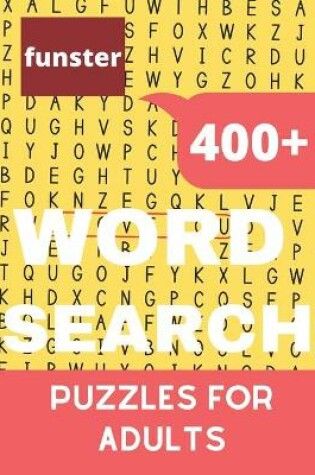 Cover of Funster 400+ Word Search Puzzles for Adults