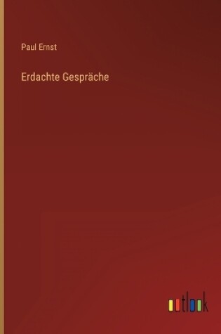 Cover of Erdachte Gespräche