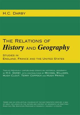 Book cover for The Relations of History and Geography