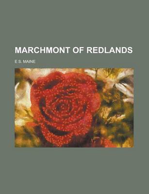 Book cover for Marchmont of Redlands