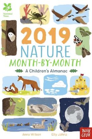 Cover of National Trust: 2019 Nature Month-By-Month: A Children's Almanac