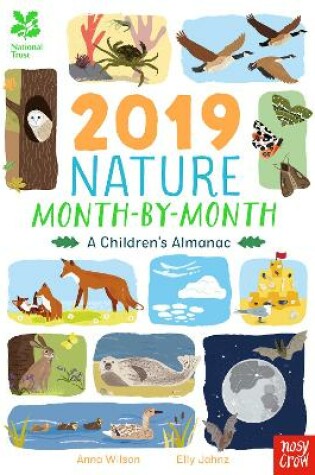 Cover of National Trust: 2019 Nature Month-By-Month: A Children's Almanac