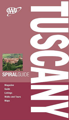 Book cover for AAA Spiral Guide Tuscany