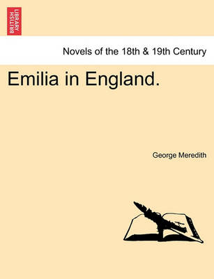 Book cover for Emilia in England.