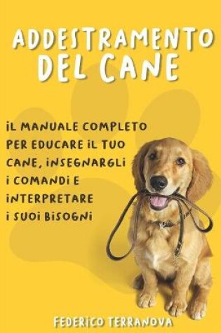 Cover of Addestramento del cane