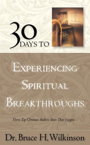 Book cover for 30 to Experiencing Spiritual Breakthroughs