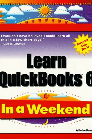 Cover of Learn Quickbooks in a Weekend