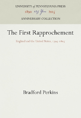 Book cover for The First Rapprochement