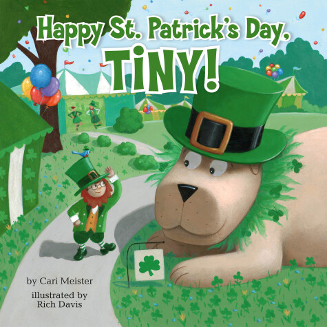 Book cover for Happy St. Patrick's Day, Tiny!